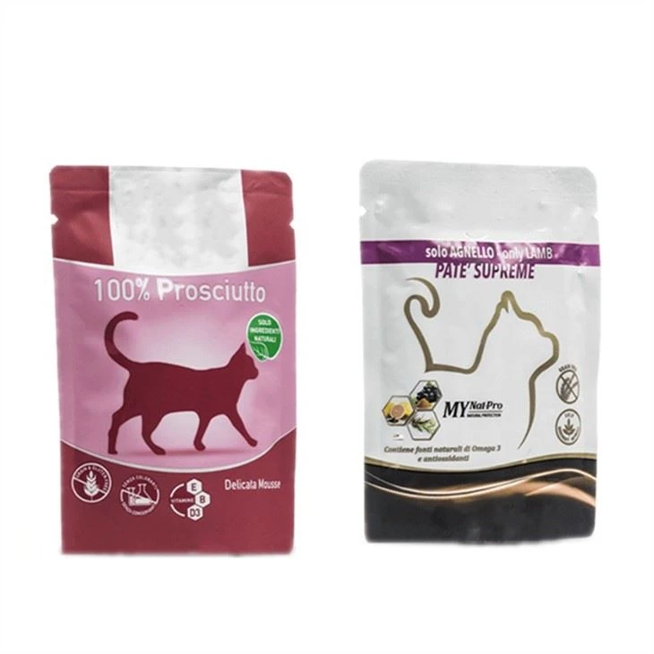 Zipper Stand Up Pouch Pet Food Bags